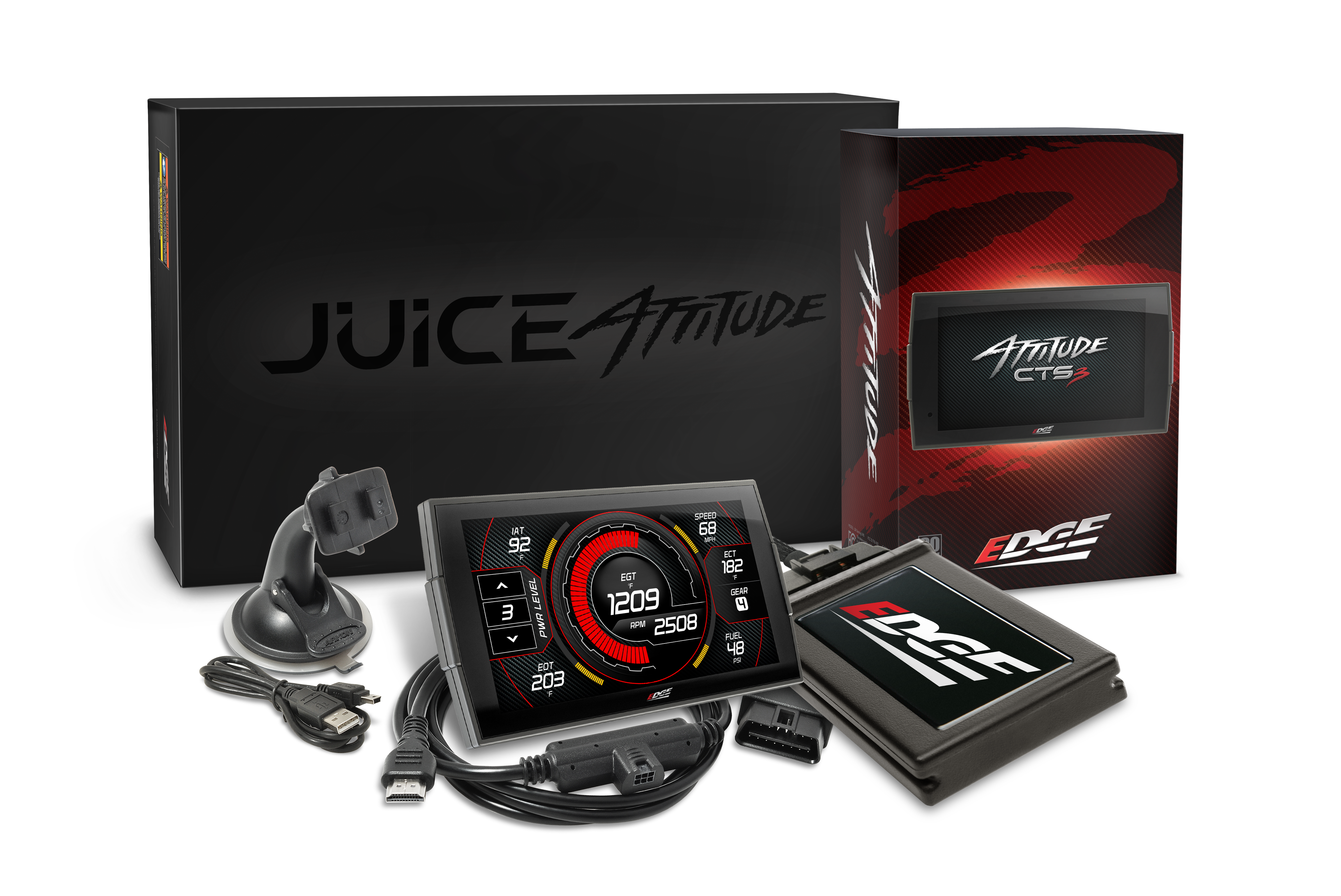Edge 31501-3 Juice w/ Attitude CTS3 for 2001-2002 Dodge Ram 2500/3500 - 5.9L Cummins Diesel