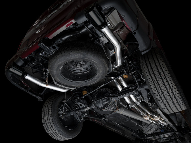 AWE Tuning 0FG Catback Touring Exhaust System for 2025+ RAM 1500 3.0TT with Diamond Black Tips