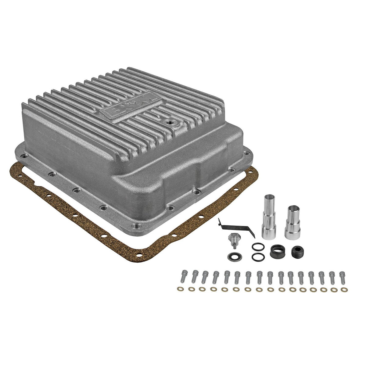 B&M 70260 Hi-Tek Deep Transmission Pan - Aluminum - GM TH700R4, 4L60, 4L60E & 4L65E