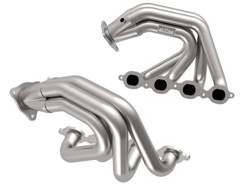 Kooks Headers 21801400 - 1-7/8 inch Stainless Steel Super Street Headers for Chevrolet Corvette C8 (2020-2025)