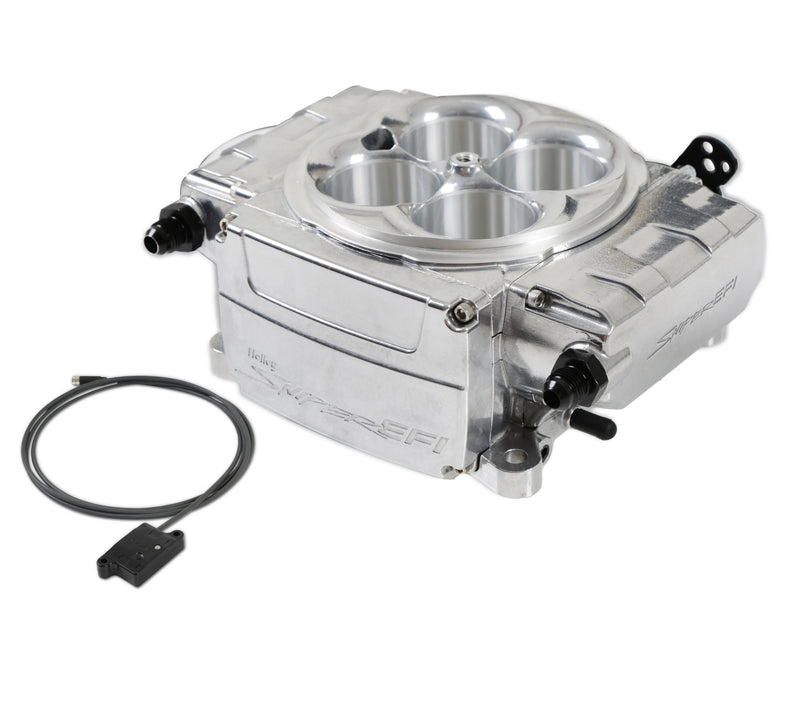 Holley 550-510-BXX Sniper 2 EFI Base Kit - Without PDM - Bluetooth Module (USA / Canada only) - POLISHED