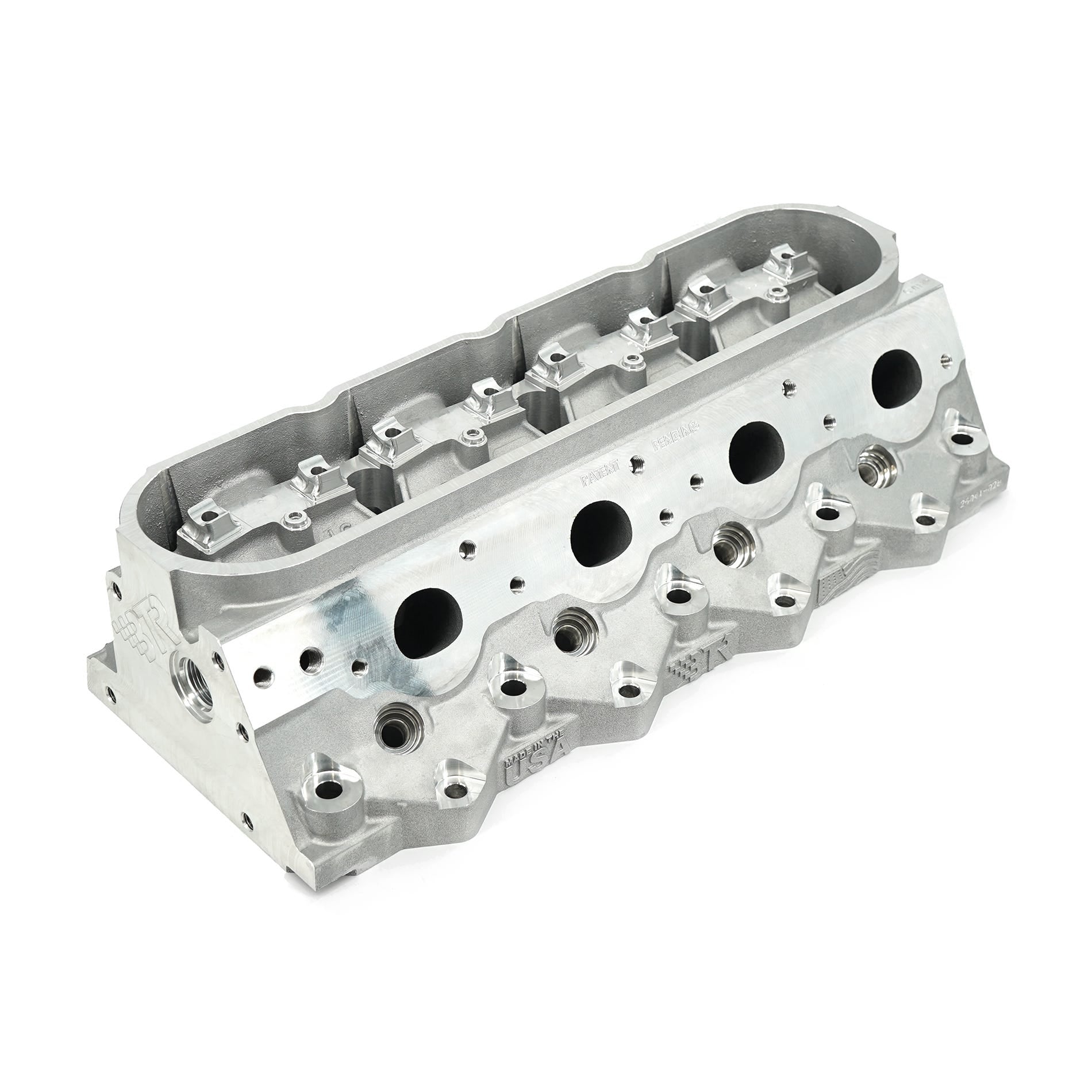 Brian Tooley Racing BTR-CVH3C-6U Bare CNC Ported Canted Valve LS3 Cylinder Head for GM Gen IV LS Rectangle Port
