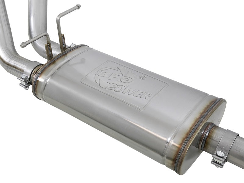 aFe MACH Force-Xp 3-inch Stainless Steel Cat-Back Exhaust System with Dual Black Tips for 2019-2020 Dodge Ram 1500 V8 5.7L HEMI