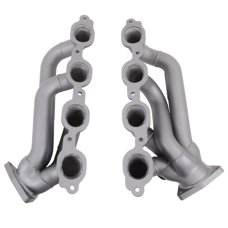 BBK Performance 14-18 GM Truck 5.3/6.2L Shorty Tuned Length Exhaust Headers with Titanium Ceramic Finish