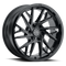 Method Raised MR801 22x10 / 8x6.5 BP / -18mm Offset / 121.3mm Bore - Gloss Black Milled Wheel