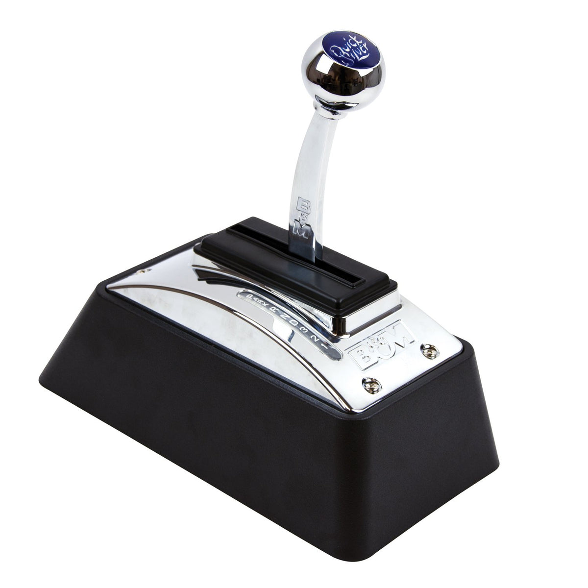 B&M 80683 QuickSilver Automatic Ratchet Shifter - Universal 3 and 4-speed Compatible