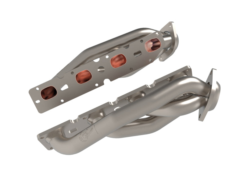 aFe Twisted Steel 11-21 Jeep Grand Cherokee (WK2) 5.7L V8 Headers - Titanium Coated