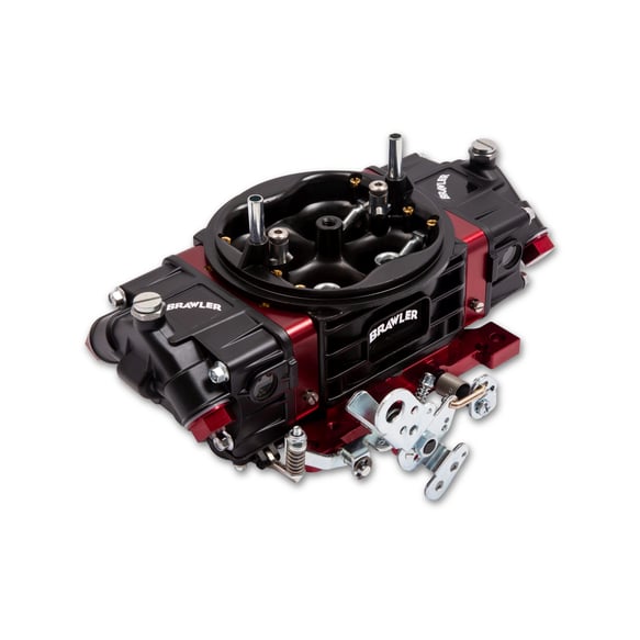 Brawler BR-67331 4150 750 CFM Race Carburetor Mechanical Secondaries - Black - Gasoline - No Choke