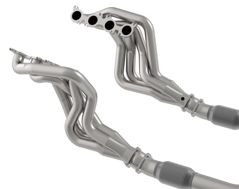 Kooks Headers 1156H630 Stainless Steel Headers for 2020 Mustang GT500 5.2L with Green Catted Connection Pipe