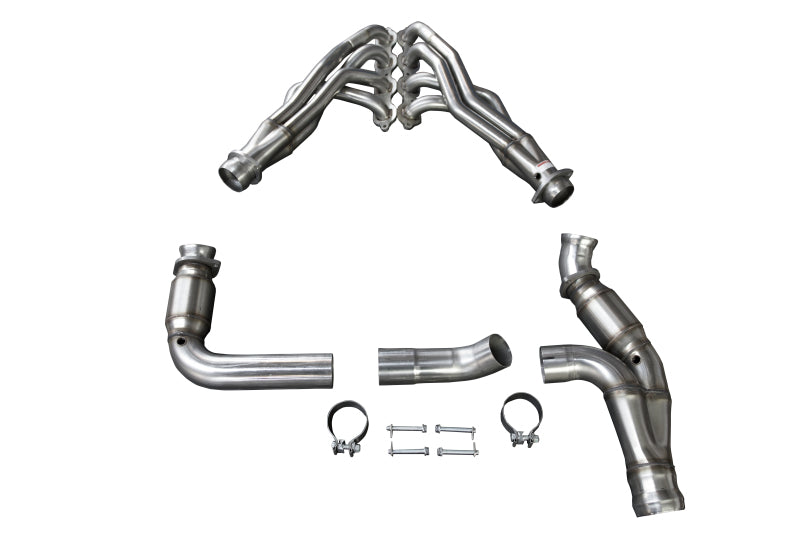 Kooks Headers 2863H420 Stainless Steel Long Tube Header and Catted Y-Pipe Kit for 2019-2021 Chevy Silverado 1500 and GMC Sierra 1500 with 6.2L Engine
