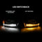 ANZO 111439 Projector Plank Style Switchback H.L Halo Black Amber (OE Style) for 2009-2018 Dodge Ram 1500