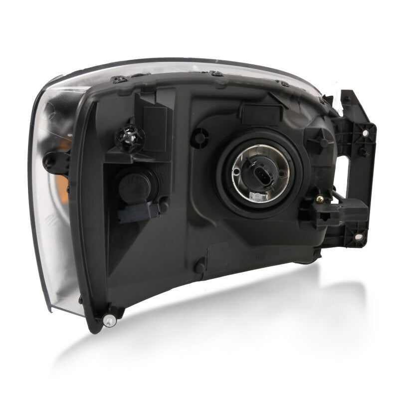 ANZO 111427 Crystal Headlight  Black Amber for 2006-2009 Dodge Ram 1500