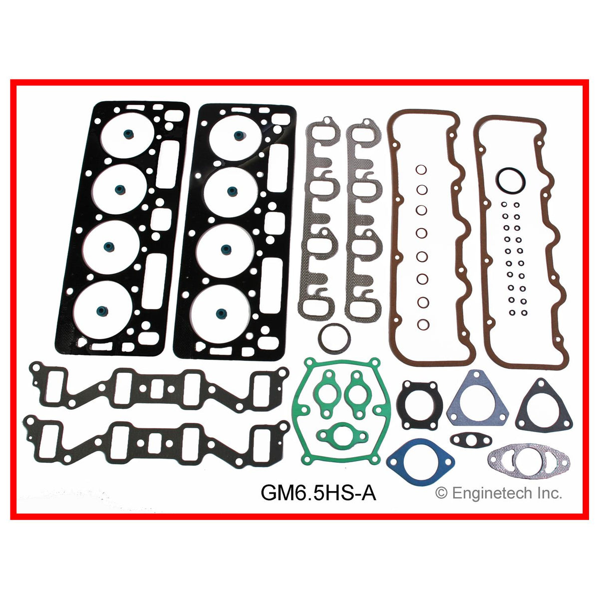 Enginetech RCC395P Engine Rebuild Kit for 1992 1993 GM 6.5L 395 Turbo Diesel