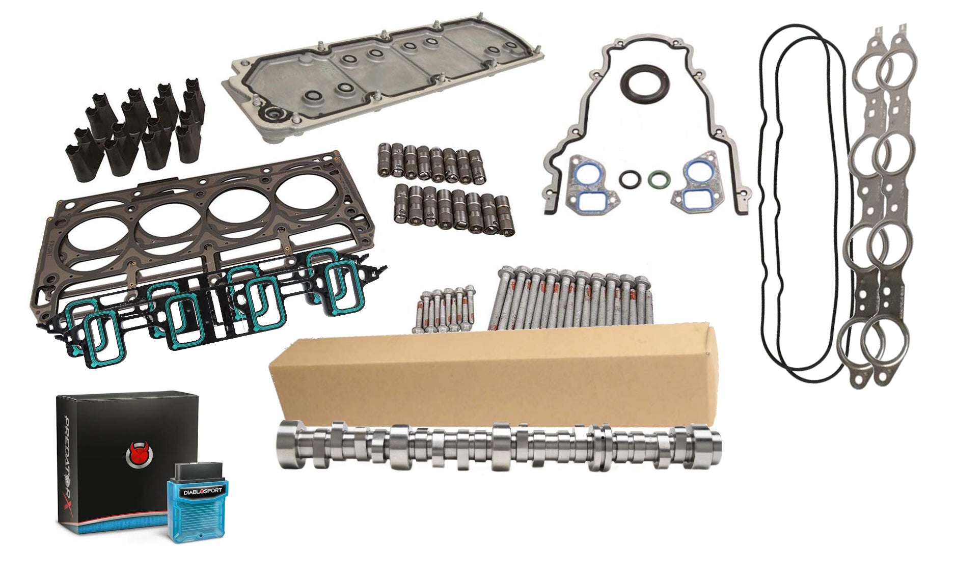 Active Fuel Management AFM DOD Delete Kit for 2010-2014 GM Chevrolet 6.2L L94 Engines (8th Digit VIN - "F")