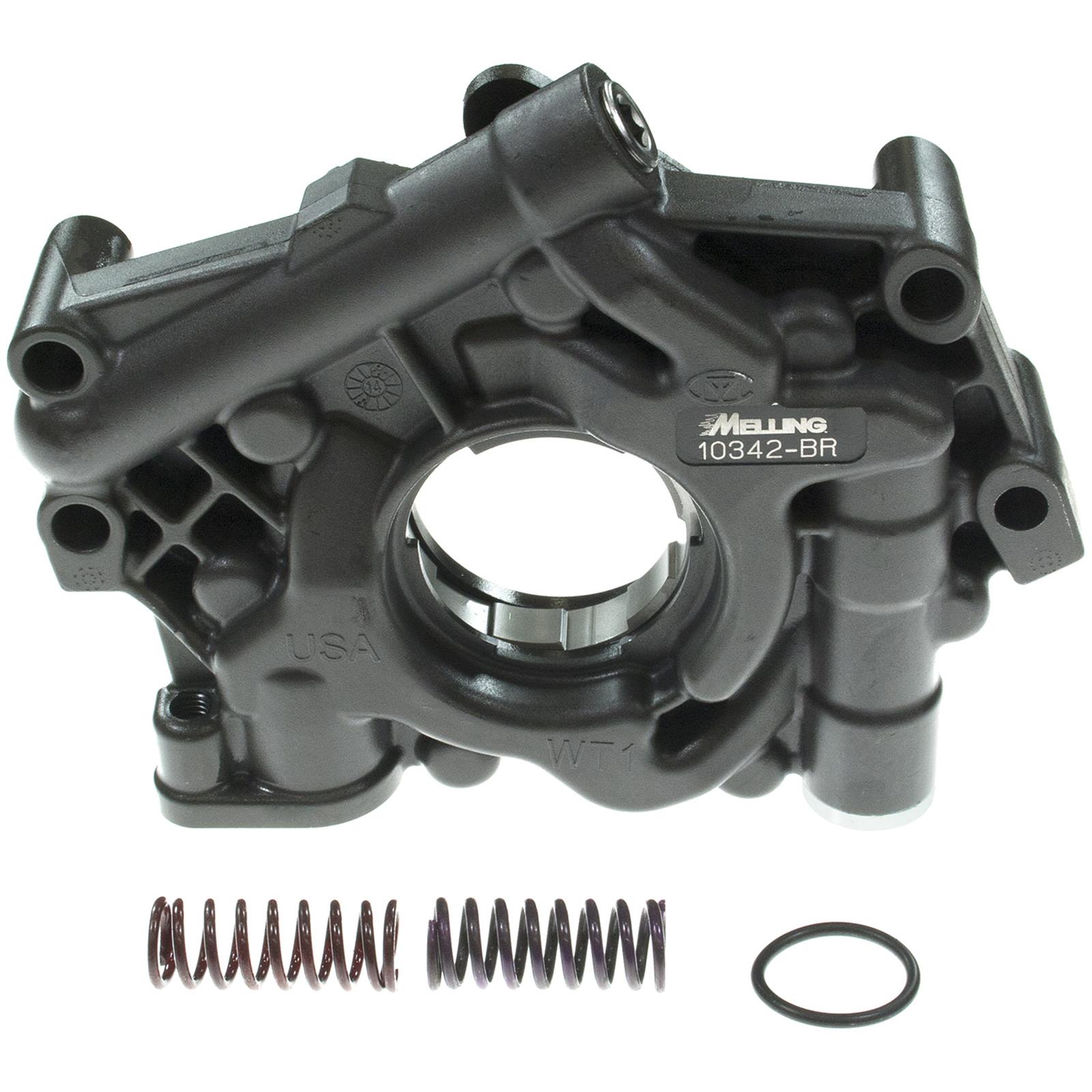 Melling 10342-BR High Pressure Oil Pump w/ Billet Steel Rotor for 2003-2008 5.7L / 2006-2010 6.1L HEMI