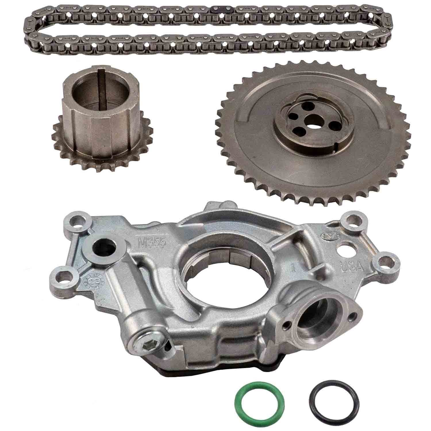 Melling TOPK-1013 Stock Replacement Timing Kit With Oil Pump for 2003-2006 GM Gen III LS 24X
