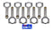 Scat 66490 6.490" HBeam Connecting Rod Set w/ ARP Bolts for Ford 428