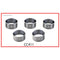 Enginetech RCC454B Rebuild Kit with Flat Top Pistons for 1980-1983 Chevy BBC 454 7.4L