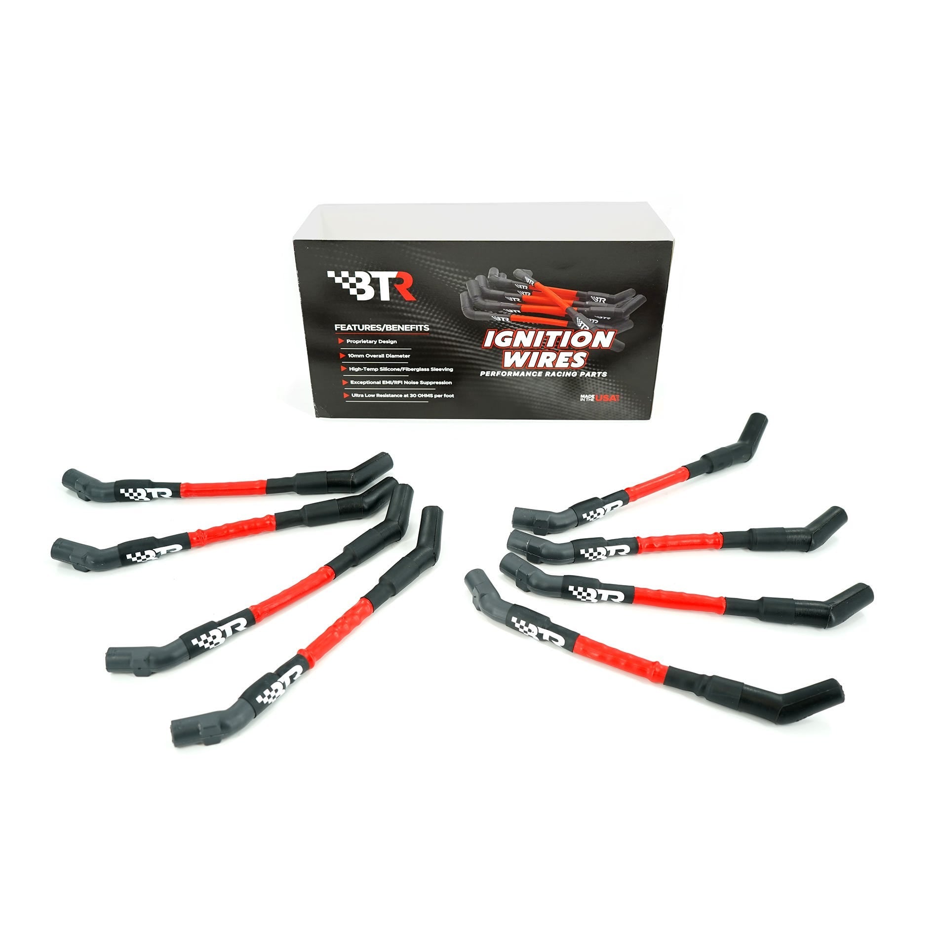 Brian Tooley Racing BTR BTR-SPW-CH-LS-TC-1 Scott Spark Plug Wires for LS Truck Smart Coil Applications