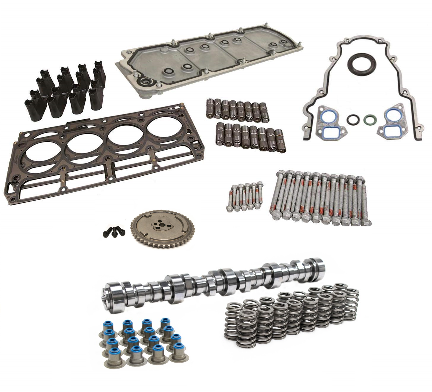 Comp Cams 748-16 Valve Spring Retainers – 10 Degree Steel, Set Of 16