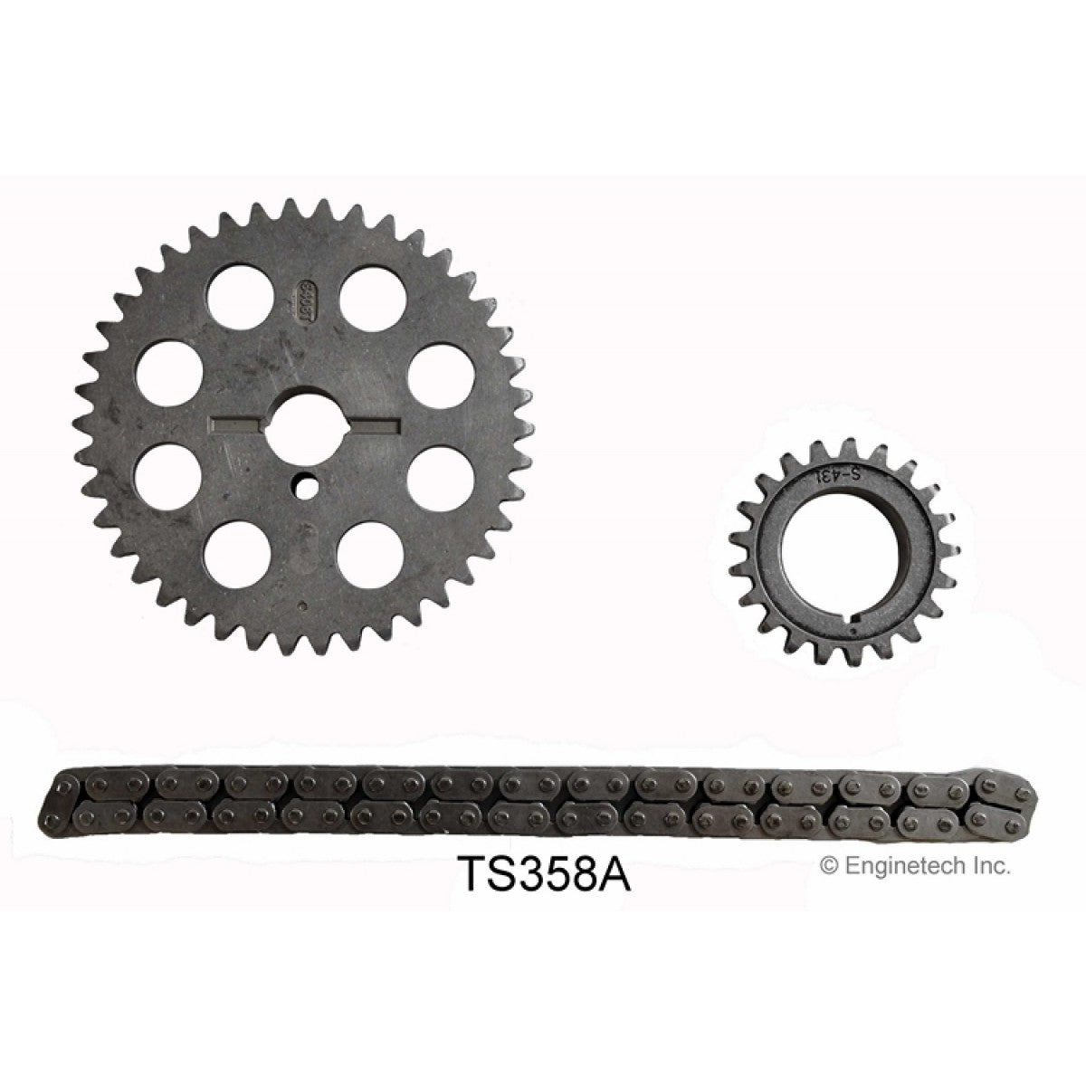 Enginetech RCF302A Engine Rebuild Kit for 1965-1972 Ford 4.7L 289 2BBL 5.0L 302