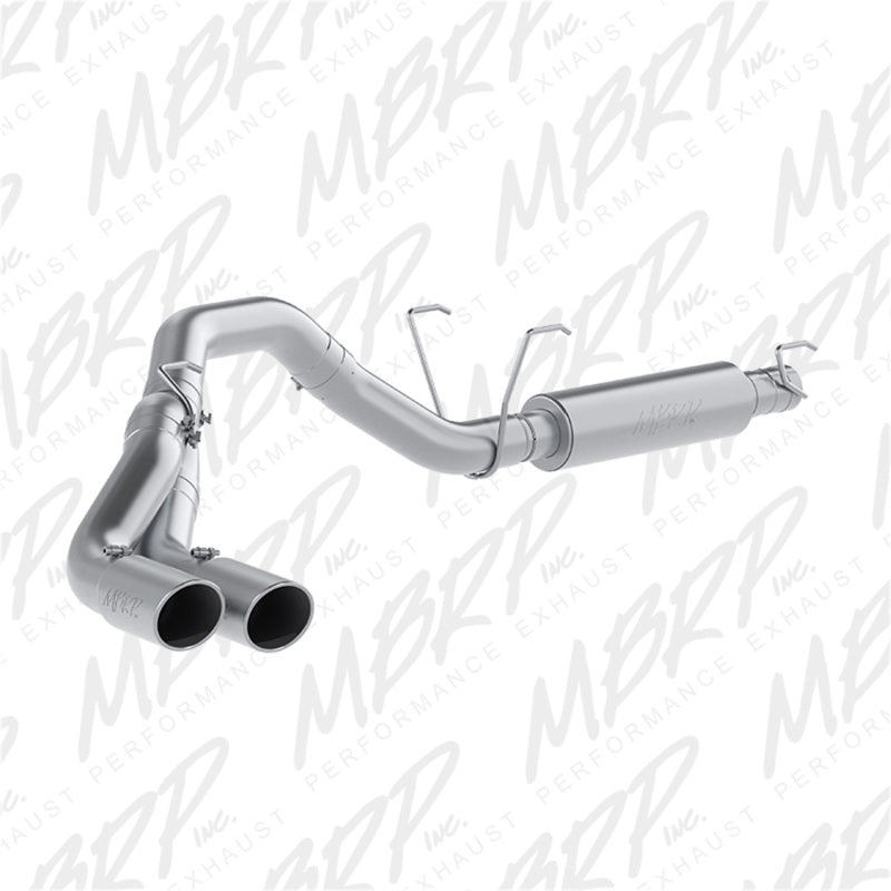 MBRP 2014-2016 Ram 2500/3500 6.4L 4in 409 SS Single Side Dual Outlet Cat Back Exhaust