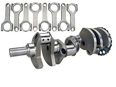 Lunati Voodoo 70340001K1 Forged 24 Tooth 4.000" Stroke Crankshaft & H-Beam Connecting Rod Kit for GM Gen III LS Engines