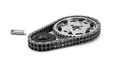 COMP Cams 8100 Adjustable Billet Timing Chain Set for Chevrolet Small Block 283 327 350 400 Engines with Flat Tappet Camshafts