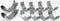 Enginetech RMCR440B Engine Re-Main Re-Ring Overhaul Kit for 1966-1974 Chrysler Mopar 440 7.2L