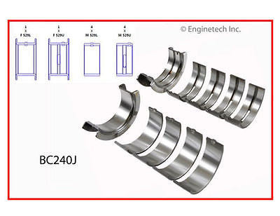 Enginetech HPK302A Performance Master Engine Rebuild Kit for SBF Ford 302 5.0L 1 Piece Seal