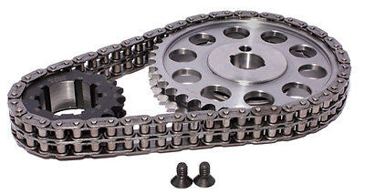 COMP Cams 7138 Adjustable Billet Double Roller TIming Chain Set for 1965-1988 Ford Small Block SBF 289-302 Engines