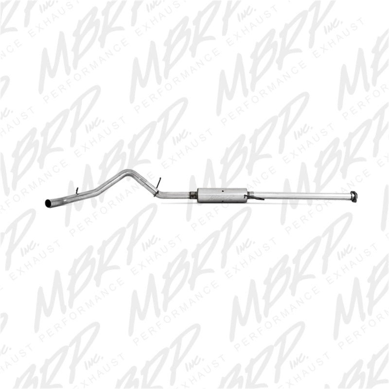 MBRP 2007-2008 Chevy/GMC 1500 CC EC 6ft6in bed 4.8/5.3L 3in Cat Back Single Side AL P Series Exhaust