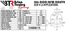 Brian Tooley Racing 2240006175 AFM / DOD Delete Camshaft for Chevrolet Gen V 6.2L L86