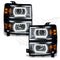 Oracle Lighting 2386 2014-2015 Chevy Silverado 1500 ColorSHIFT Halo Kit (Projector Style)