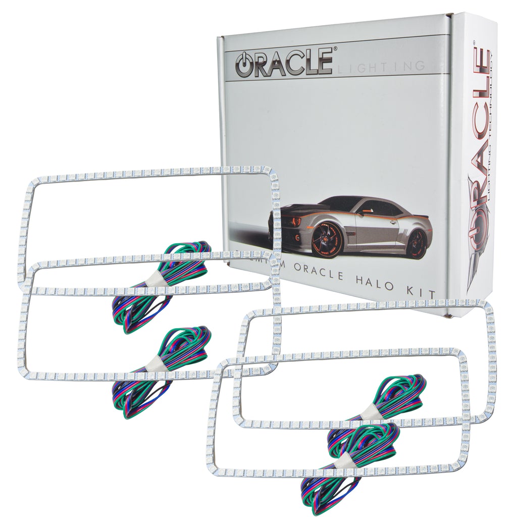 Oracle Lighting 2629 2007-2013 GMC Sierra Halo Kit (Square Style)