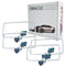 Oracle Lighting 2629 2007-2013 GMC Sierra Halo Kit (Square Style)