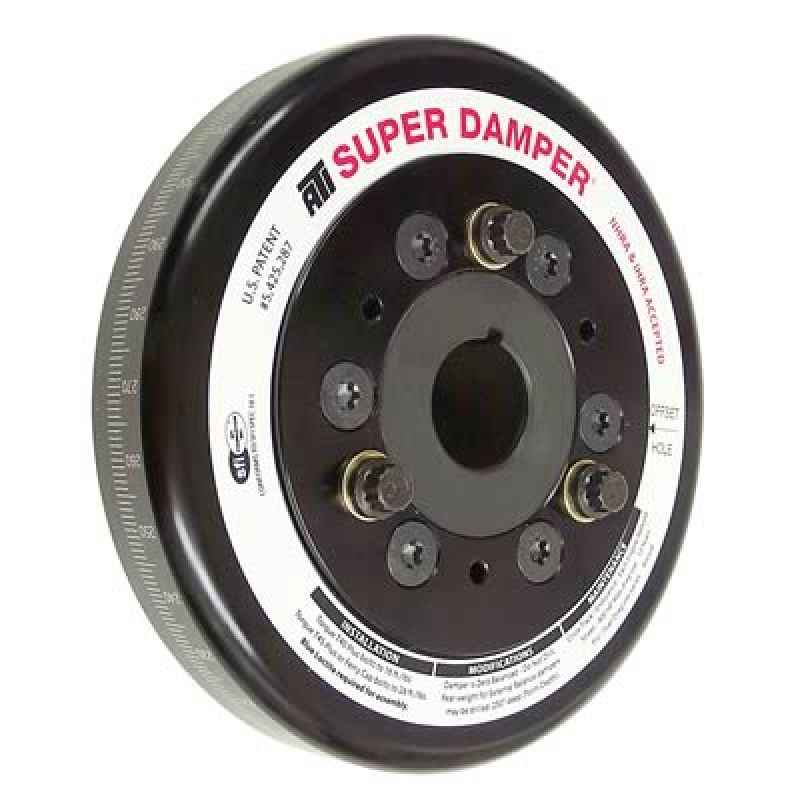 ATI 918844 Damper - 5.67in - Alum - 6 Grv - 25 Percent UD - LS1/LS2 - F & V Body - No A/C - 1Pc