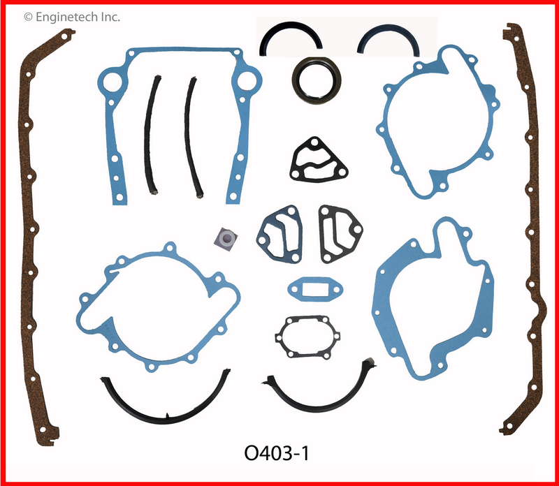 Enginetech RCO403 Engine Rebuild Kit 1977-1979 Oldsmobile 6.6L 403 Car Engines