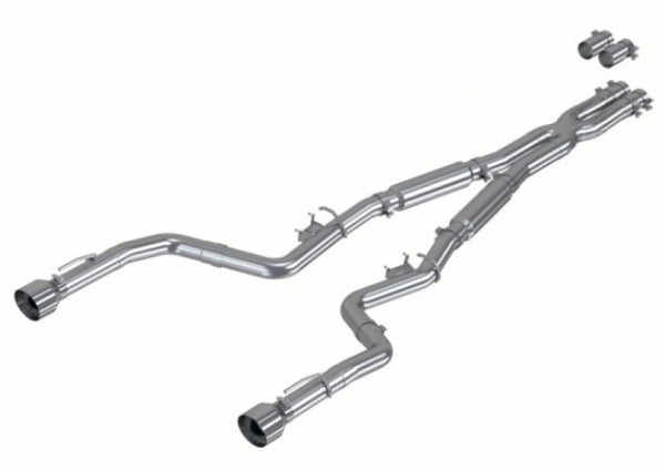 MBRP S7117AL 3" Street Profile Cat-Back Exh with Dual T304 Tips for 2015-2023 Dodge Charger 5.7L/6.2L/ 6.4L HEMI