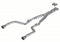 MBRP S7117AL 3" Street Profile Cat-Back Exh with Dual T304 Tips for 2015-2023 Dodge Charger 5.7L/6.2L/ 6.4L HEMI
