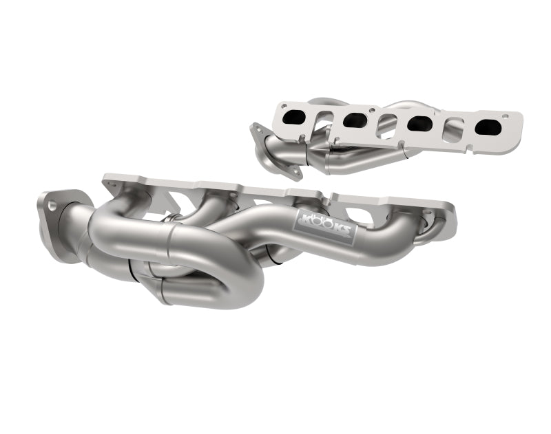Kooks 35101110 1-5/8" x 1-3/4" Stainless Steel Shorty Headers for 2009-2018 Dodge 1500 HEMI Truck