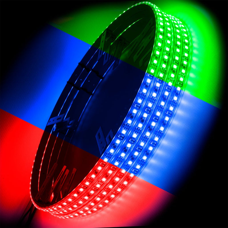 Oracle Lighting 4210 LED Illuminated 18" and smaller Wheel Rings - Single Row LED