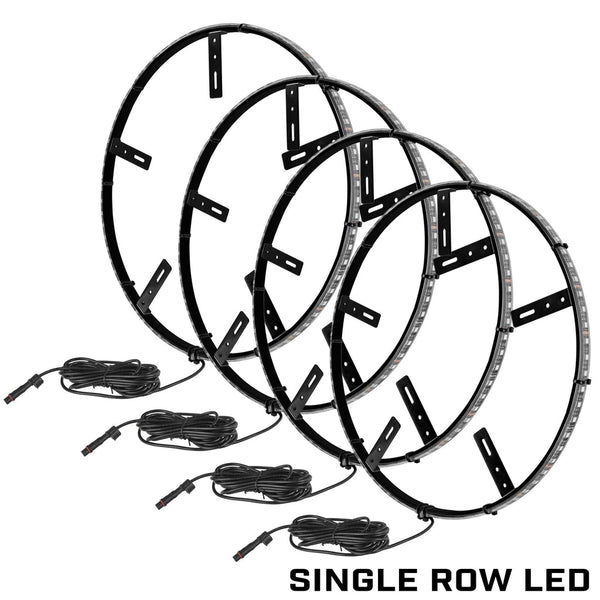 Oracle Lighting 4215 LED Illuminated Wheel Rings - Single Row LED