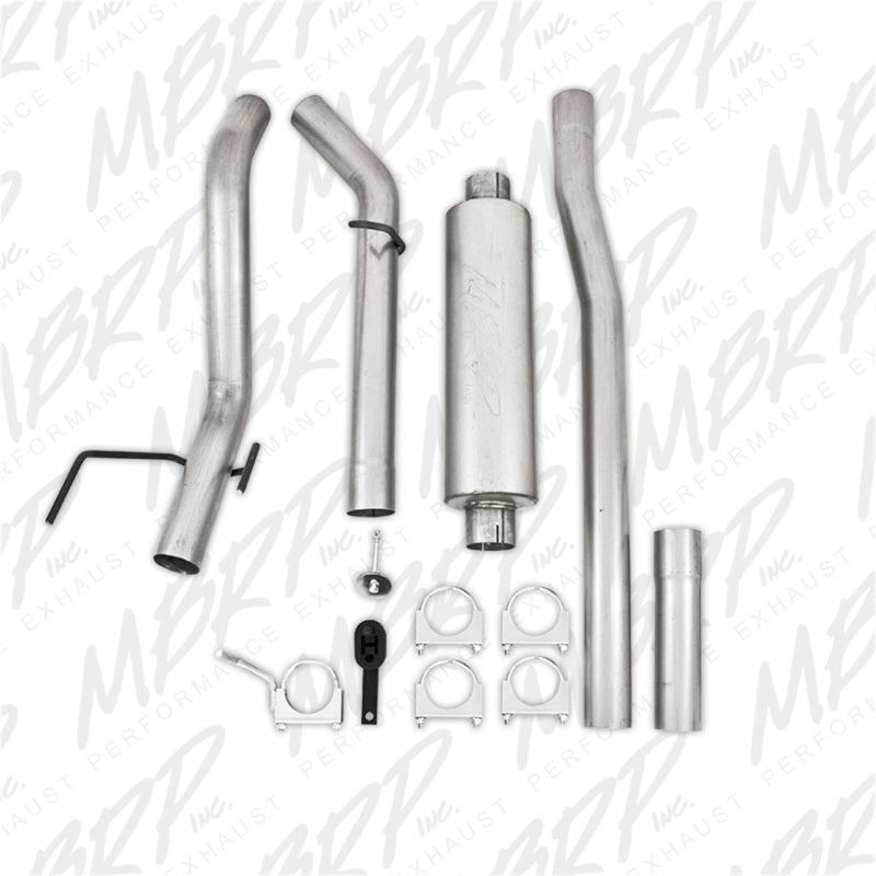 MBRP S5148P 3" Cat Back, Single Side Exit for Dodge Ram Hemi 5.7L, 2003-2013 2500/3500, 2006-2008 1500 Mega Cab