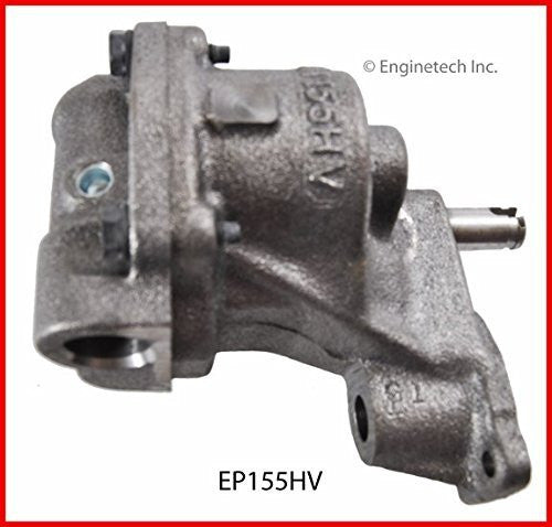 Enginetech EP155HV High Volume Oil Pump 3/4" Pickup Inlet Chevrolet Small Block Engines