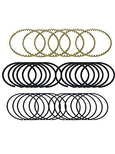 Enginetech S38918 Piston Rings Set for Chevrolet GM 5.7L 346 LS1 Engines