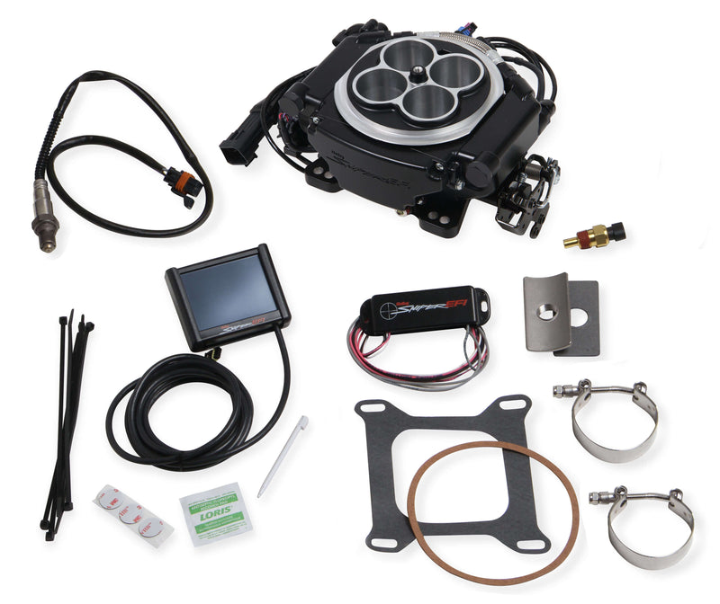 Holley 550-511K Sniper EFI 4150 4BBL Self-Tuning Fuel Injection Master Kit