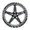 Weld Magnum Import 13x10 / 4x100mm BP / 5in. BS Black Wheel - Black Single Beadlock MT