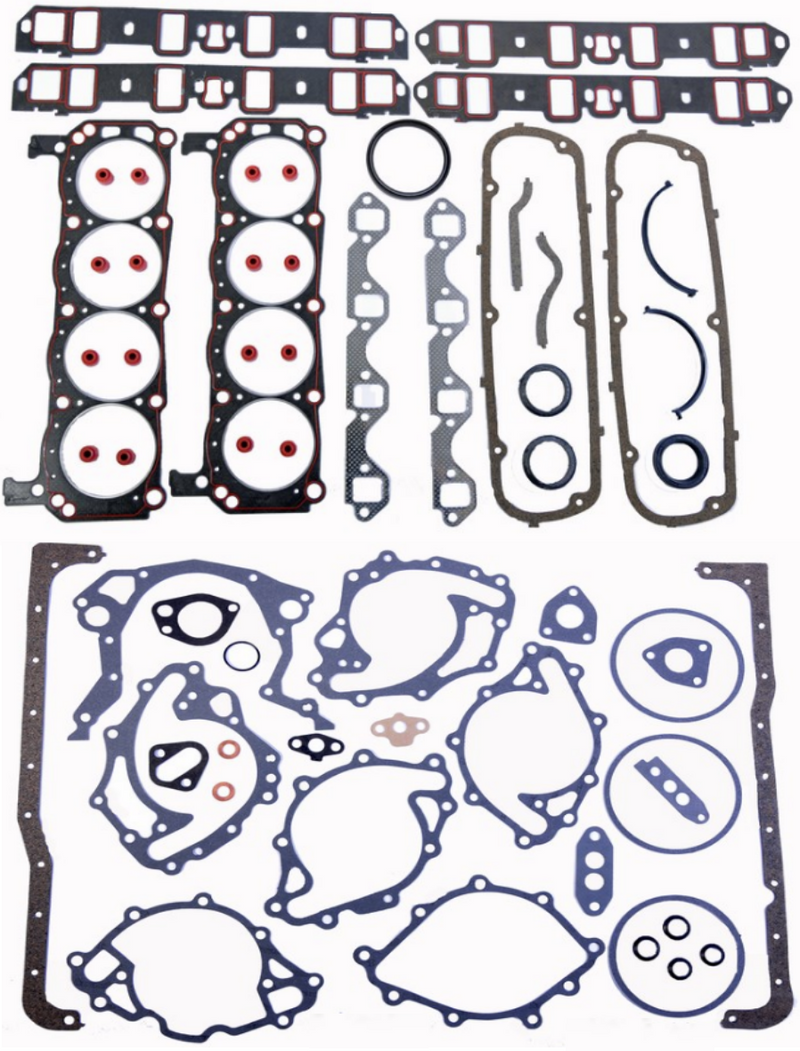 Enginetech F302-6 Full Engine Overhaul Gasket Set for 1982-1985 Ford 302 5.0L Car Truck