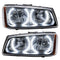 Oracle Lighting 7197 2003-2006 Chevy Silverado 1500/2500/3500 Pre-Assembled Headlights